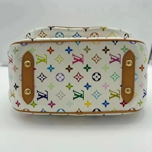 LOUIS VUITTON RITA WHITE MULTI COLOR MONOGRAM Murakami w/ 🆓 ENTRUPY - Picture 10 of 17